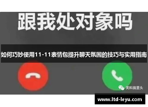 如何巧妙使用11-11表情包提升聊天氛围的技巧与实用指南